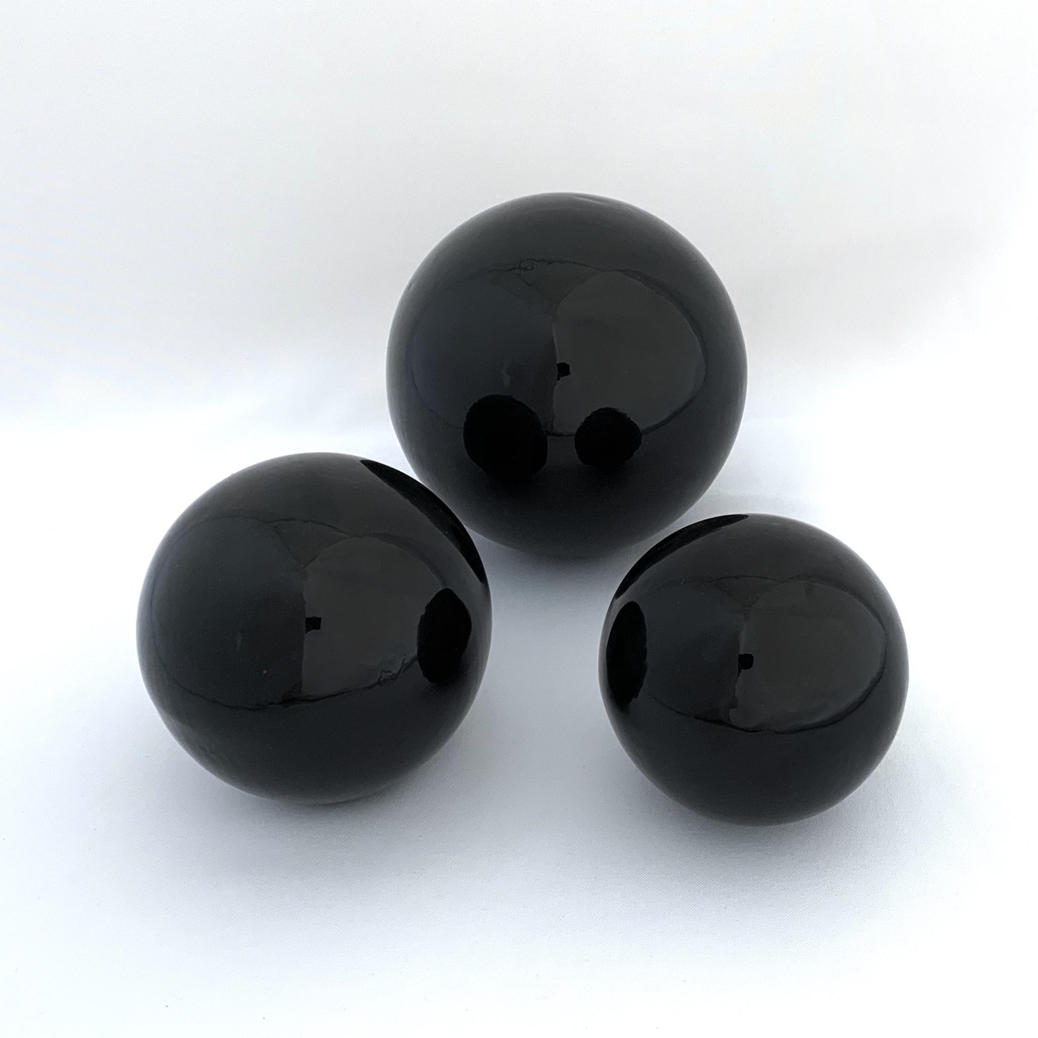 Esferas de vidrio negro - Imagen 2