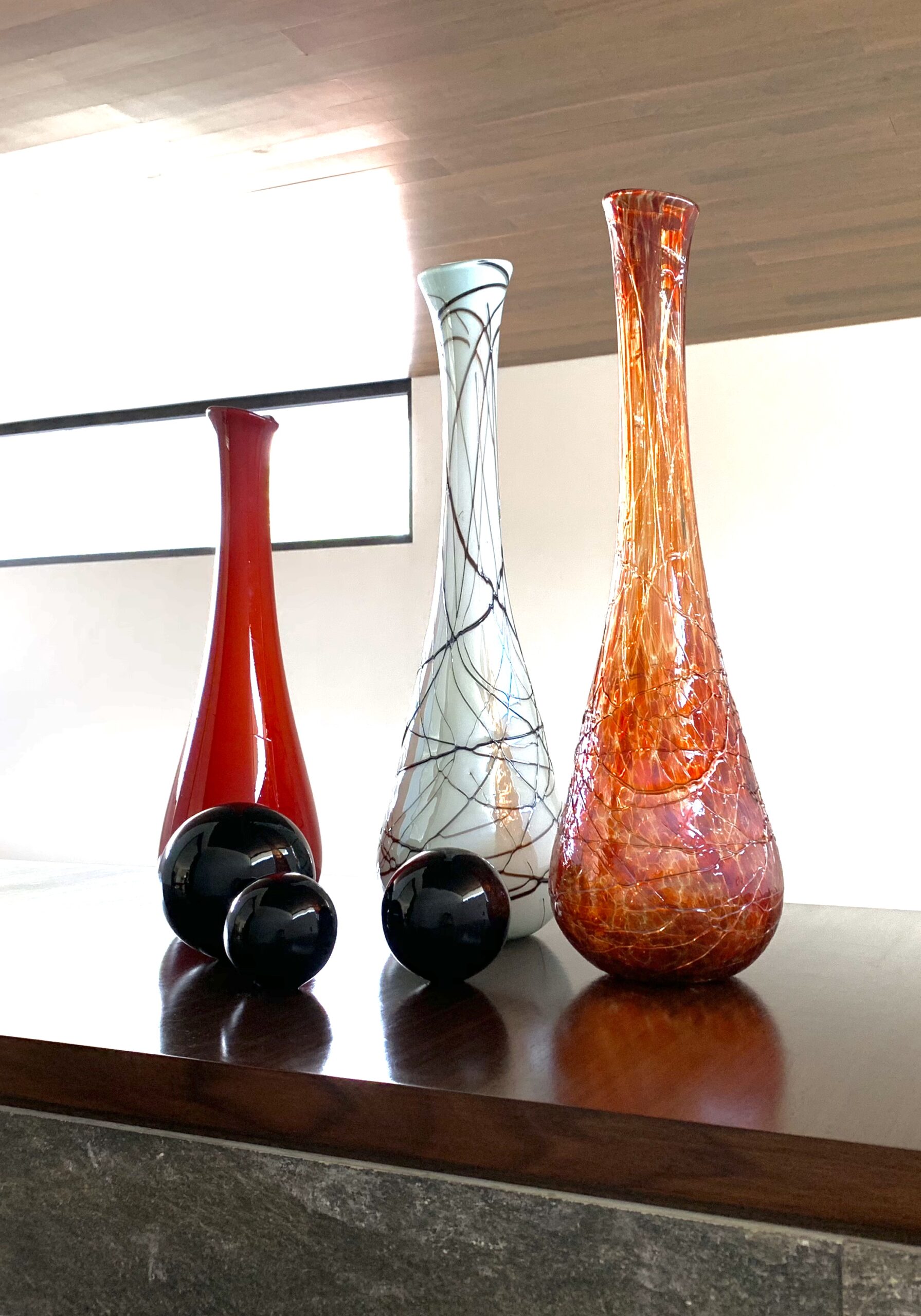 Esferas de vidrio negro - Imagen 3