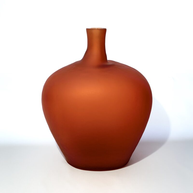 Jarron ancho naranja